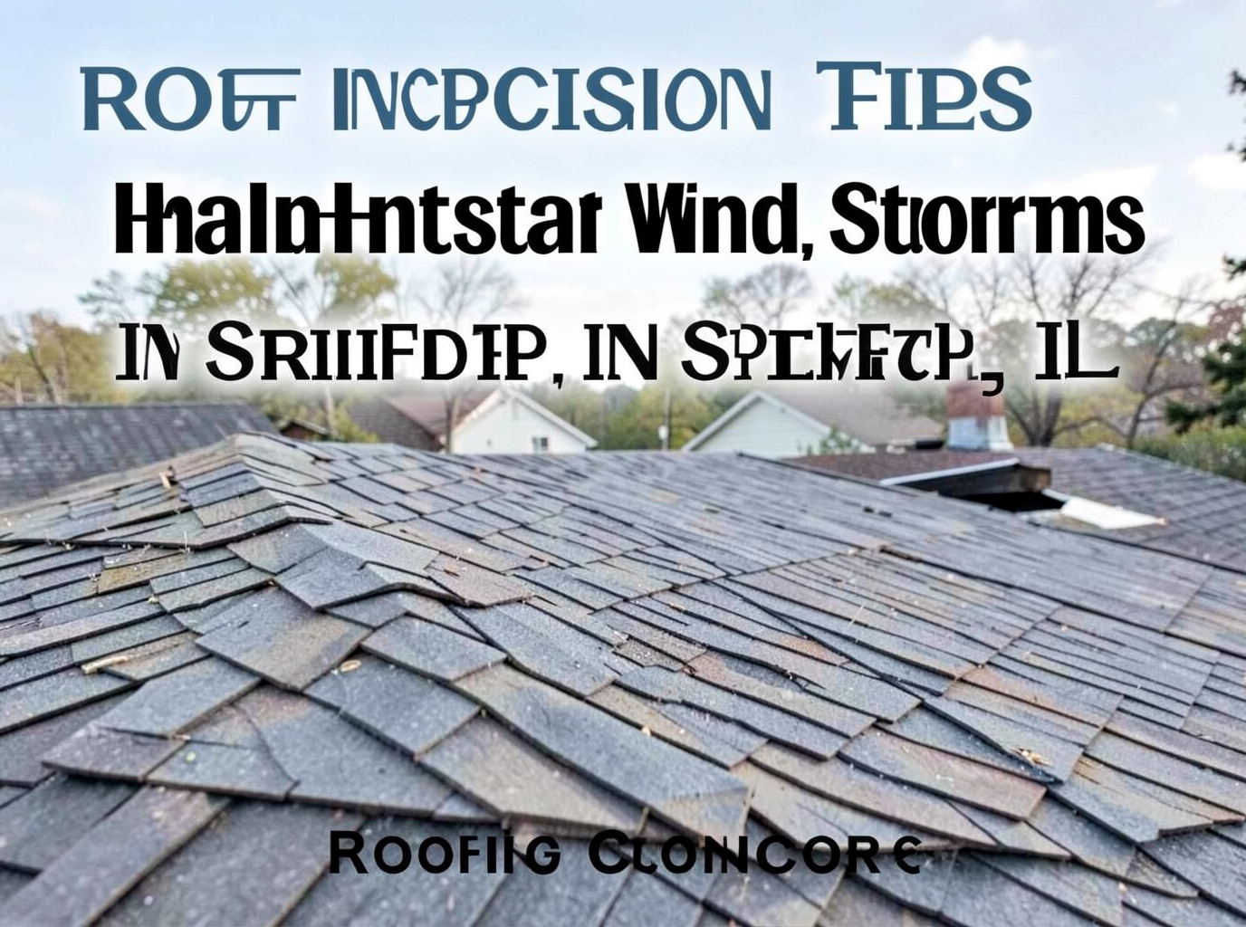 Roof Inspection Tips After Hail, Wind, and Storms in Springfield, IL